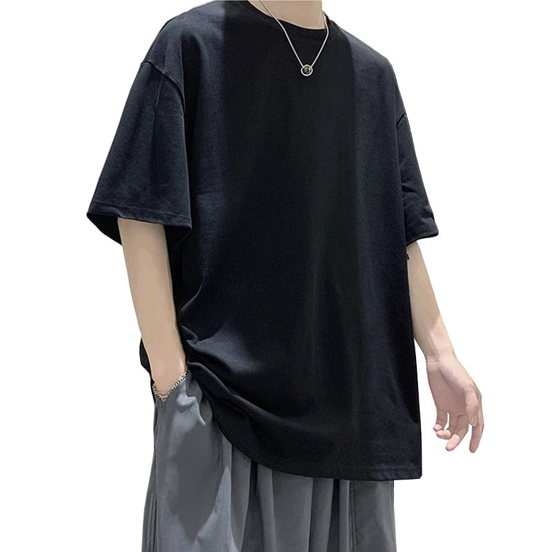 Unisex Round Neck Half Sleeve Tee