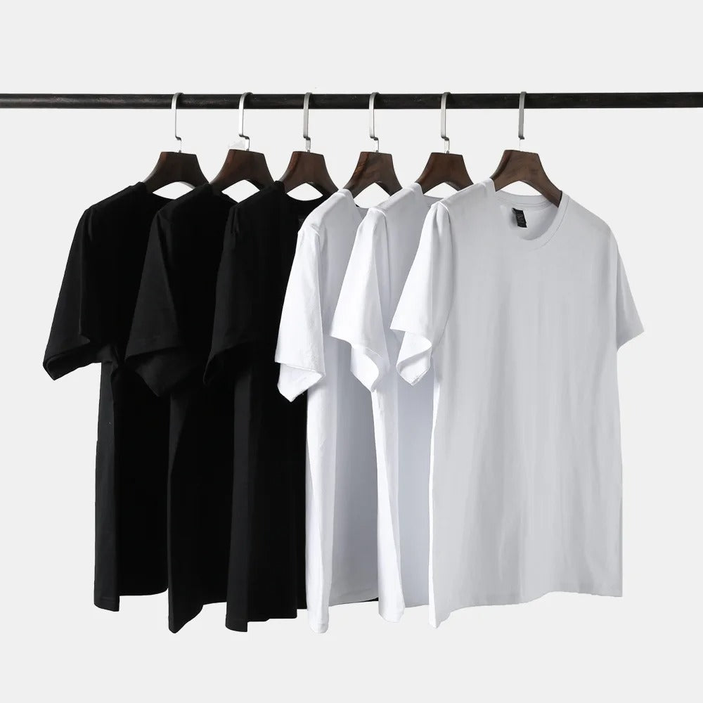 Soft Cotton Half Sleeve Round Neck Tee