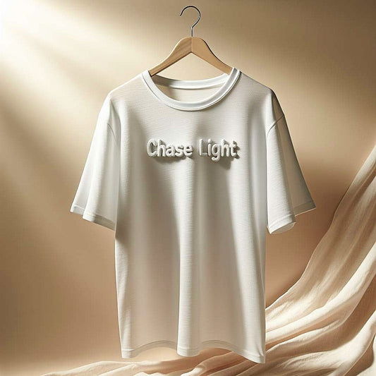 Chase Light White Summer Comfort T-Shirt