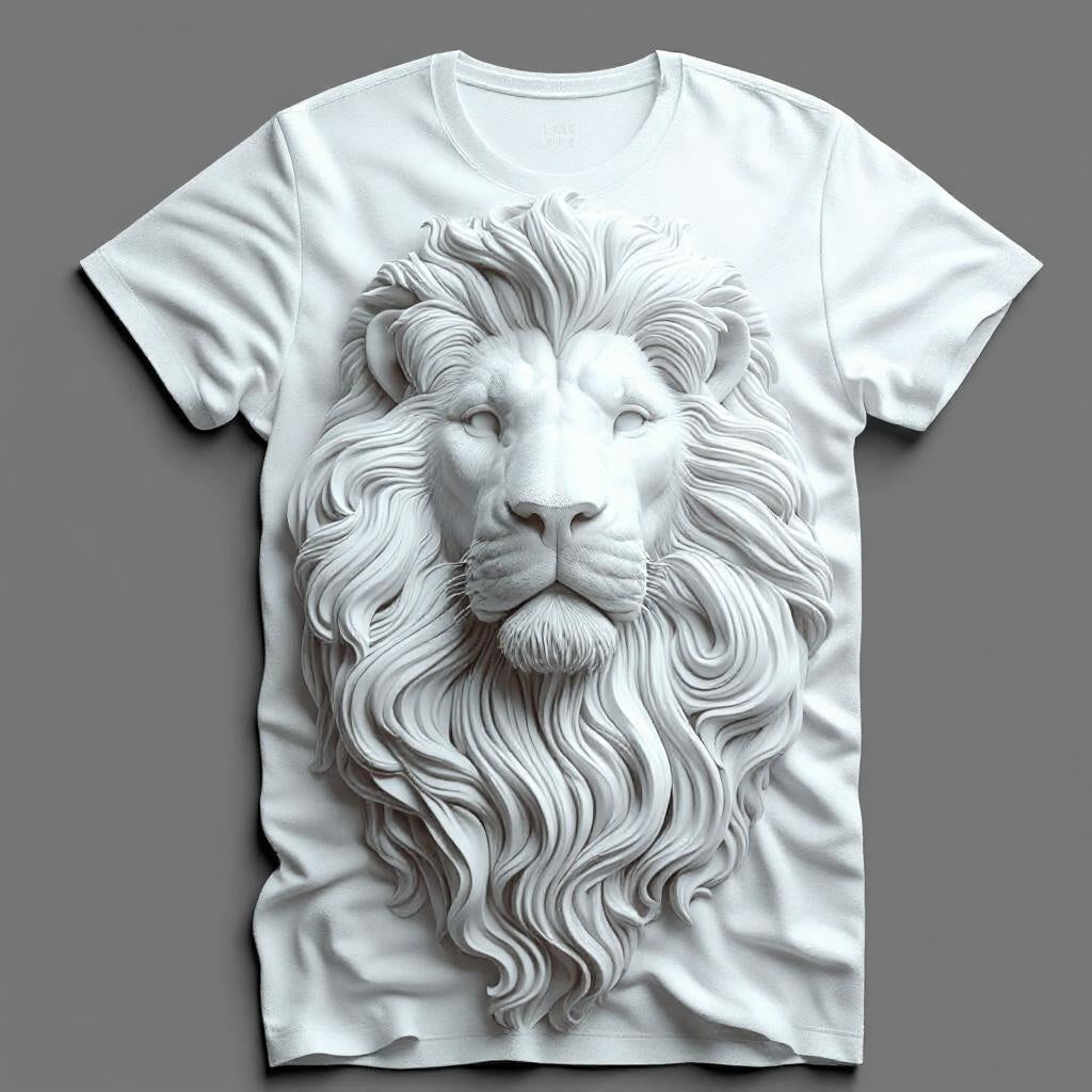 The King's Pride Lion Tee - Majestic and Bold