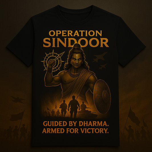 Rama Shield Sindoor T-shirt