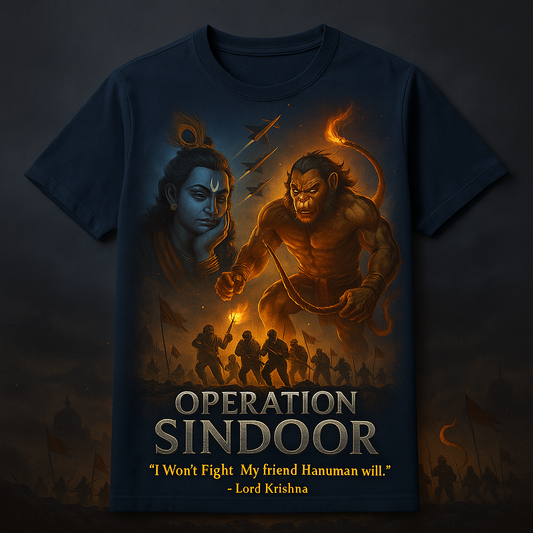 Hanuman Krishna’s Command Sindoor T-shirt