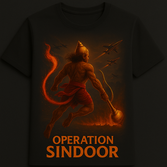 Hanumans Vow Sindoor T-shirt