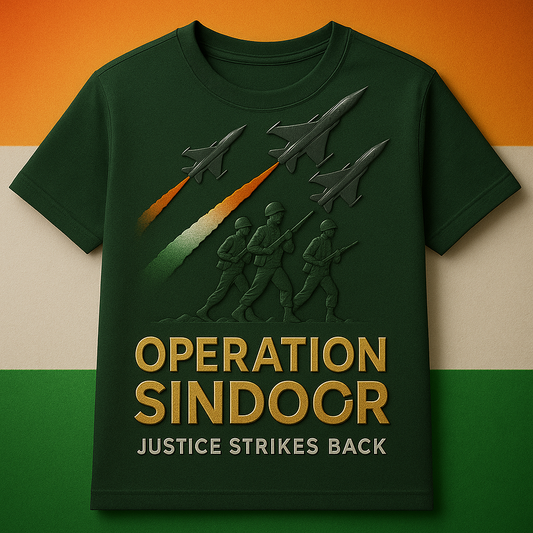Justice Strikes Sindoor T-shirt