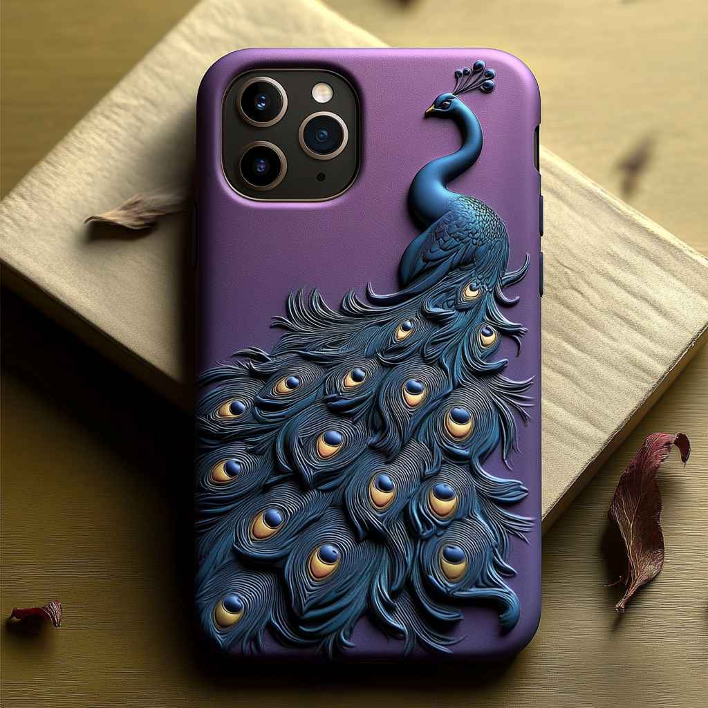 Peacock Purple Classic Case Cover