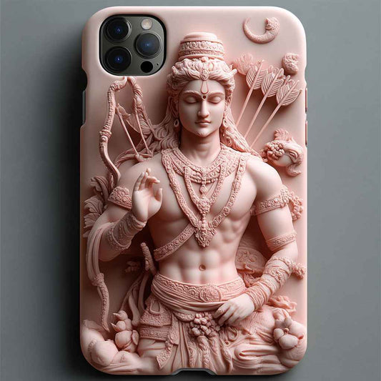 Pink Blissful Rama Case Cover