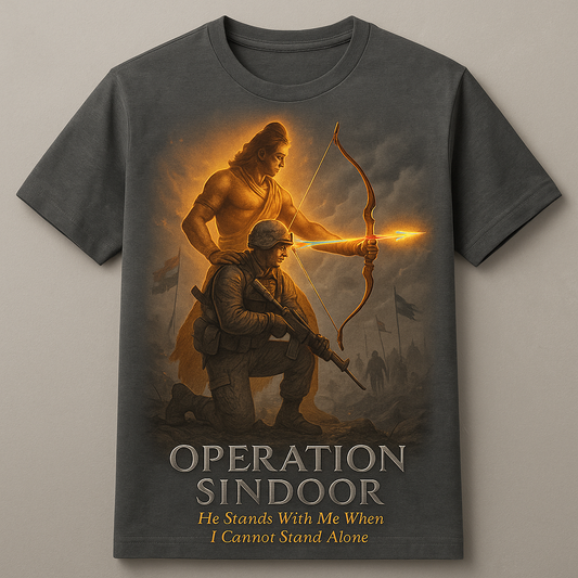 Rama Arrow Guide Sindoor T-shirt