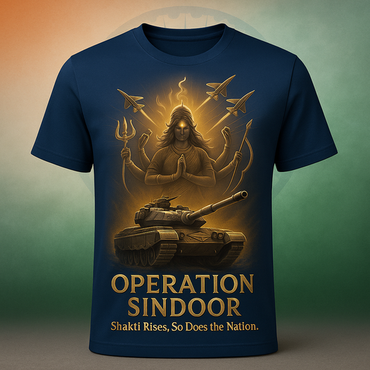 Shakti Unleashed Sindoor T-shirt