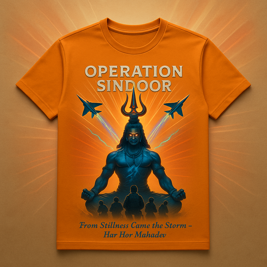 Shiva Storm Sindoor T-shirt