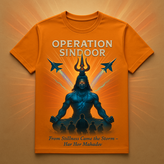 Shiva Storm Sindoor T-shirt