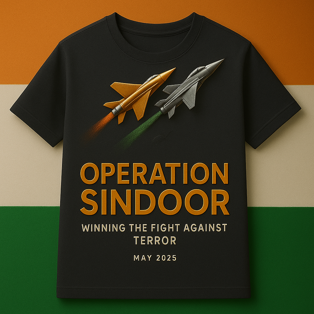 Victory Jets Sindoor T-shirt