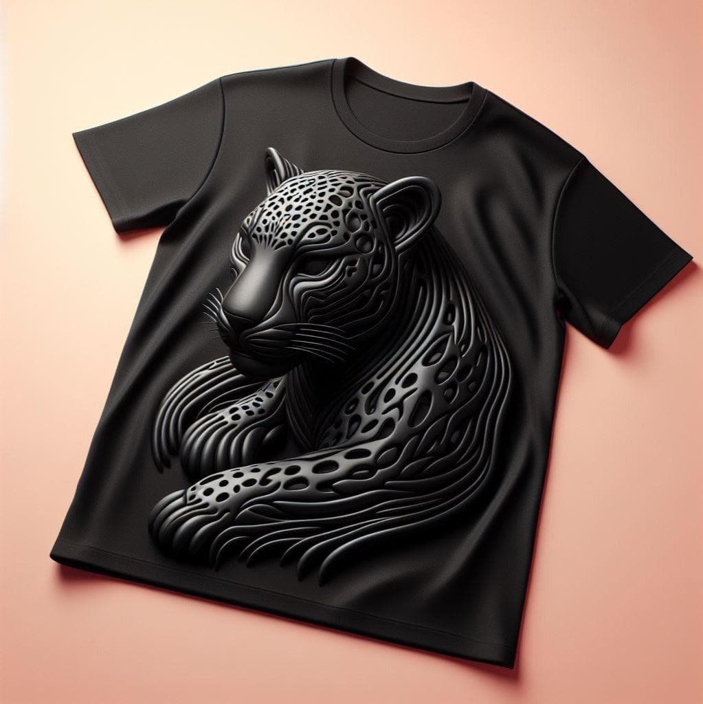 Black Cheetah Smooth Beauty Tee - Wild and Stunning - Acquires