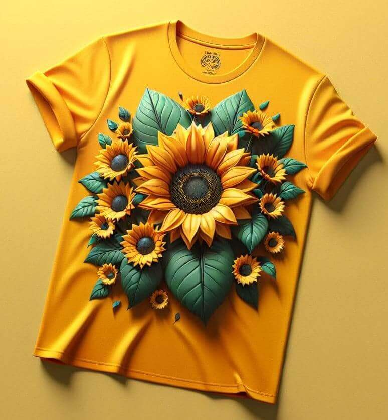 Butterfly Waltz Sunflower Fields Top - Graceful and Vibrant - Acquires