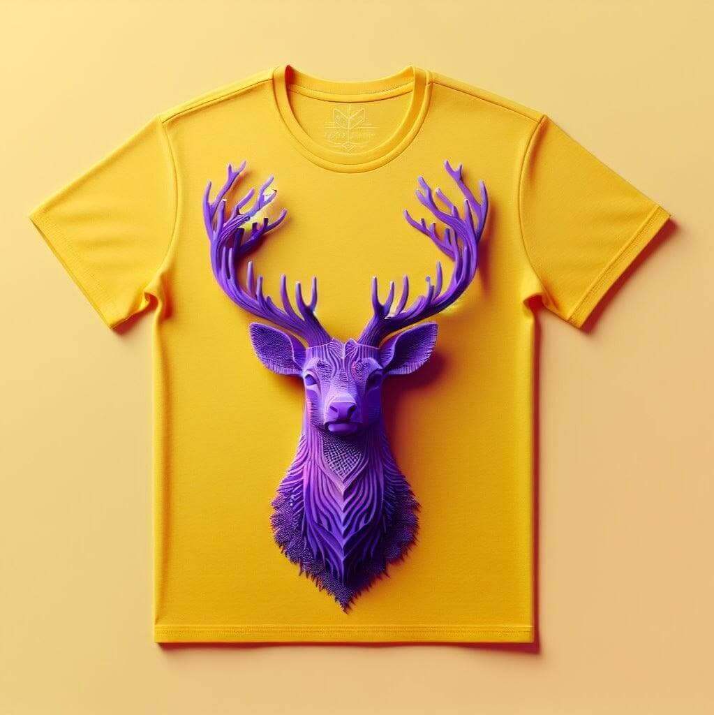 Deer Dream Guardian Tee - Majestic and Protective - Acquires