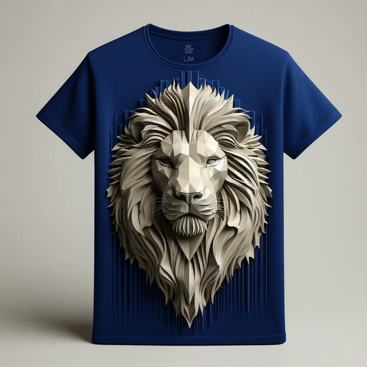 Trendy Red Lion Cotton Tee