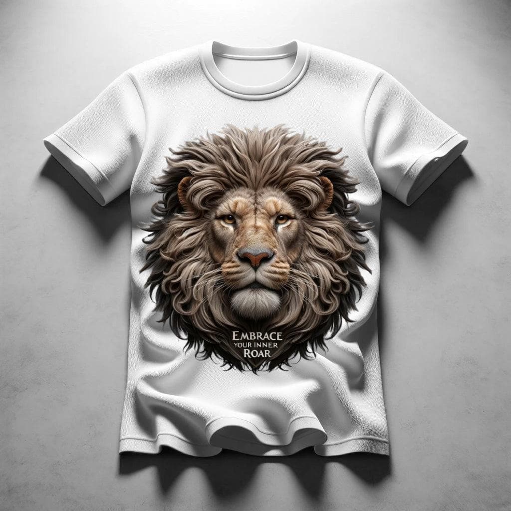 Embrace Your Inner Roar White T - Shirt - Acquires