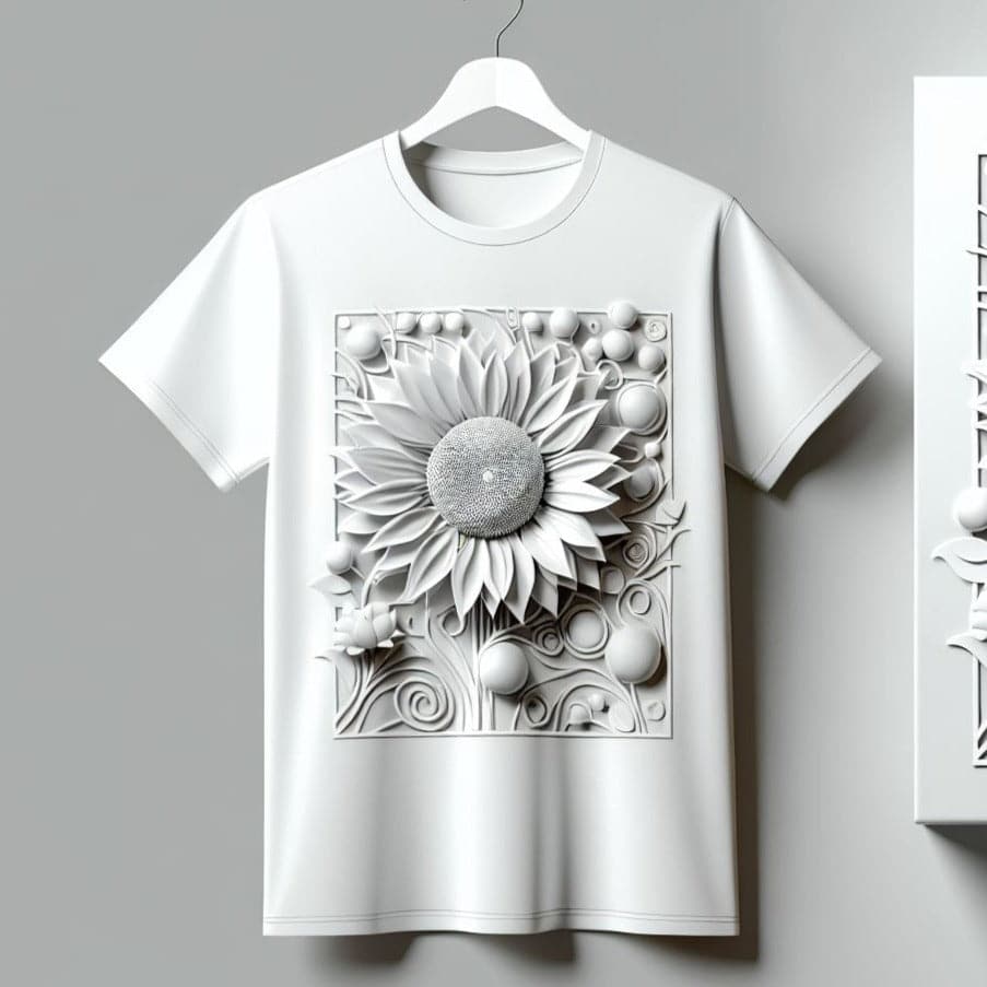 Floral Sunflower Tee for Nature - inspired Style - Acquires