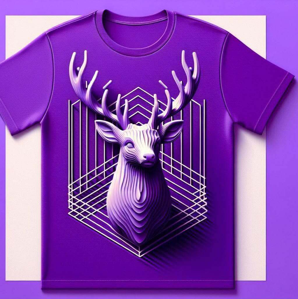 Forest Beauty Deer Tee - Serene and Majestic - Acquires