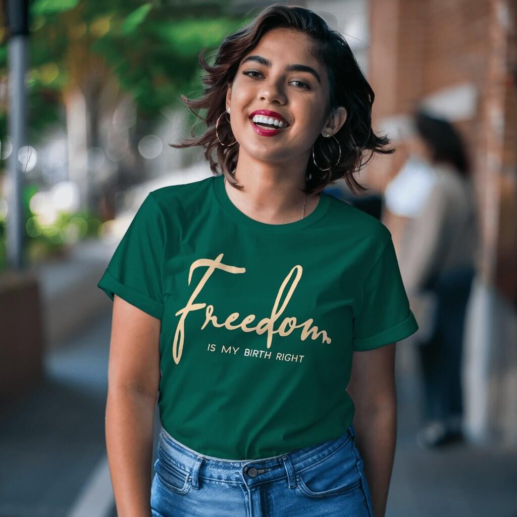 Freedom is Your Birth Right T - Shirt - Acquires