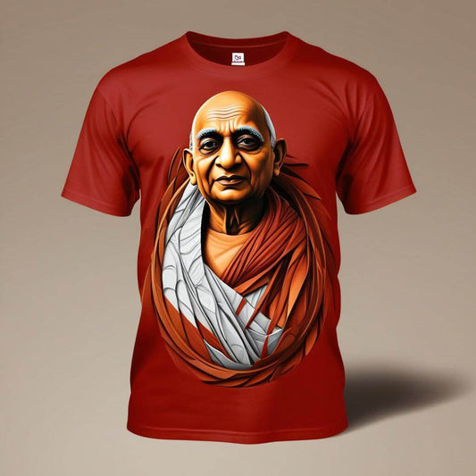 Sardar Vallabhbhai Patel  Red T-Shirt