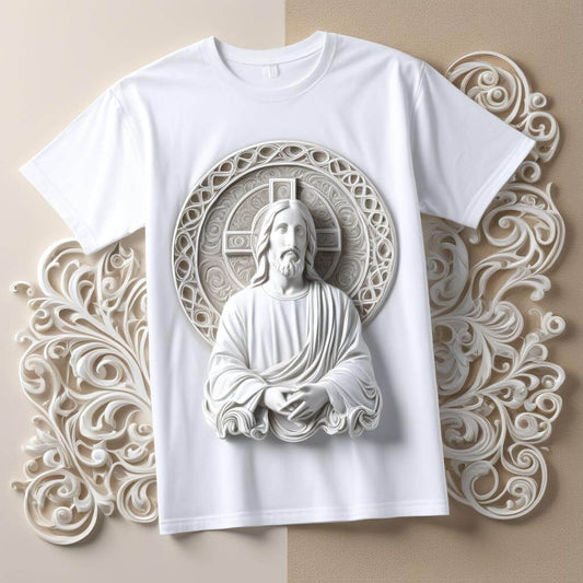 Jesus Divine Embrace White T-shirt