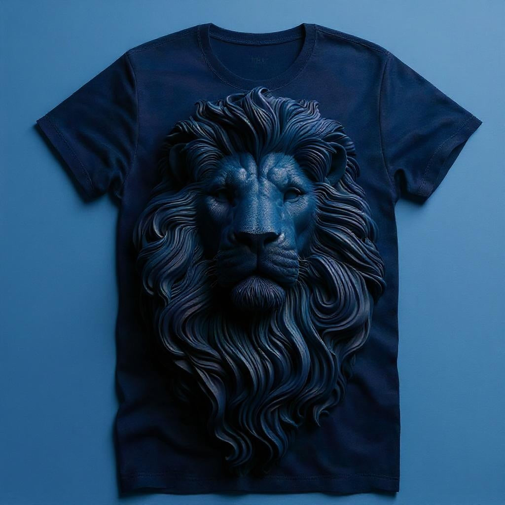 The King's Pride Lion Tee - Majestic and Bold