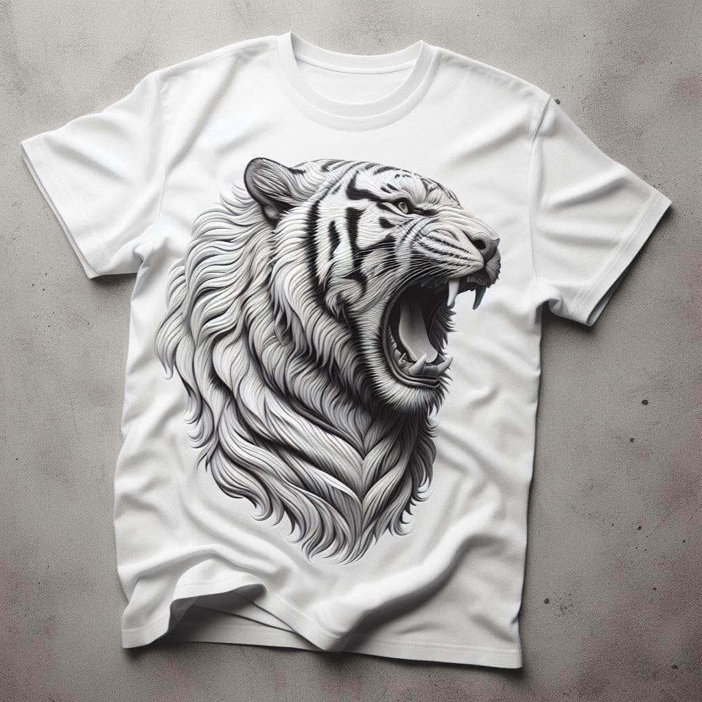 Tiger King's Roar Tee - Majestic and Powerful - Acquires