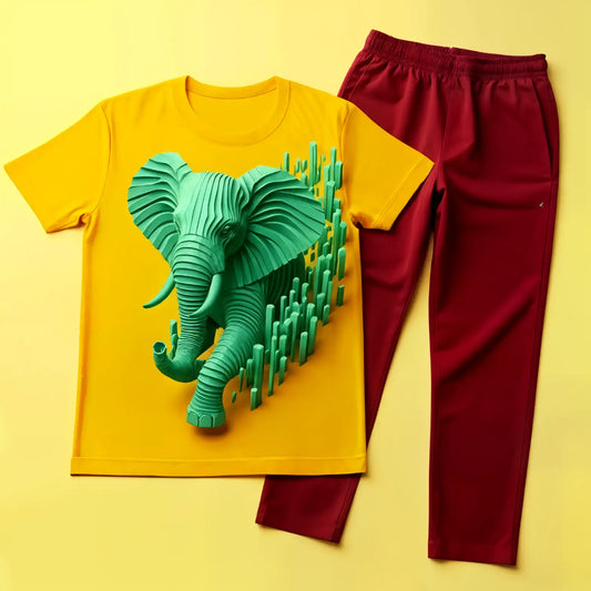 Beautiful Abstract Elephant Tracksuit