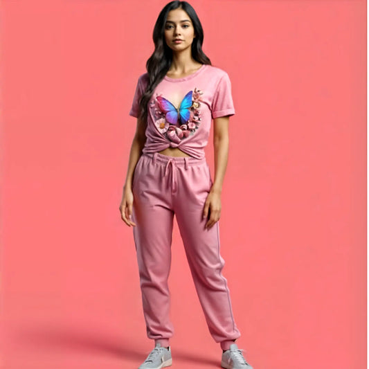 Women's Dreamy Butterfly Bloomwear Tracksuit