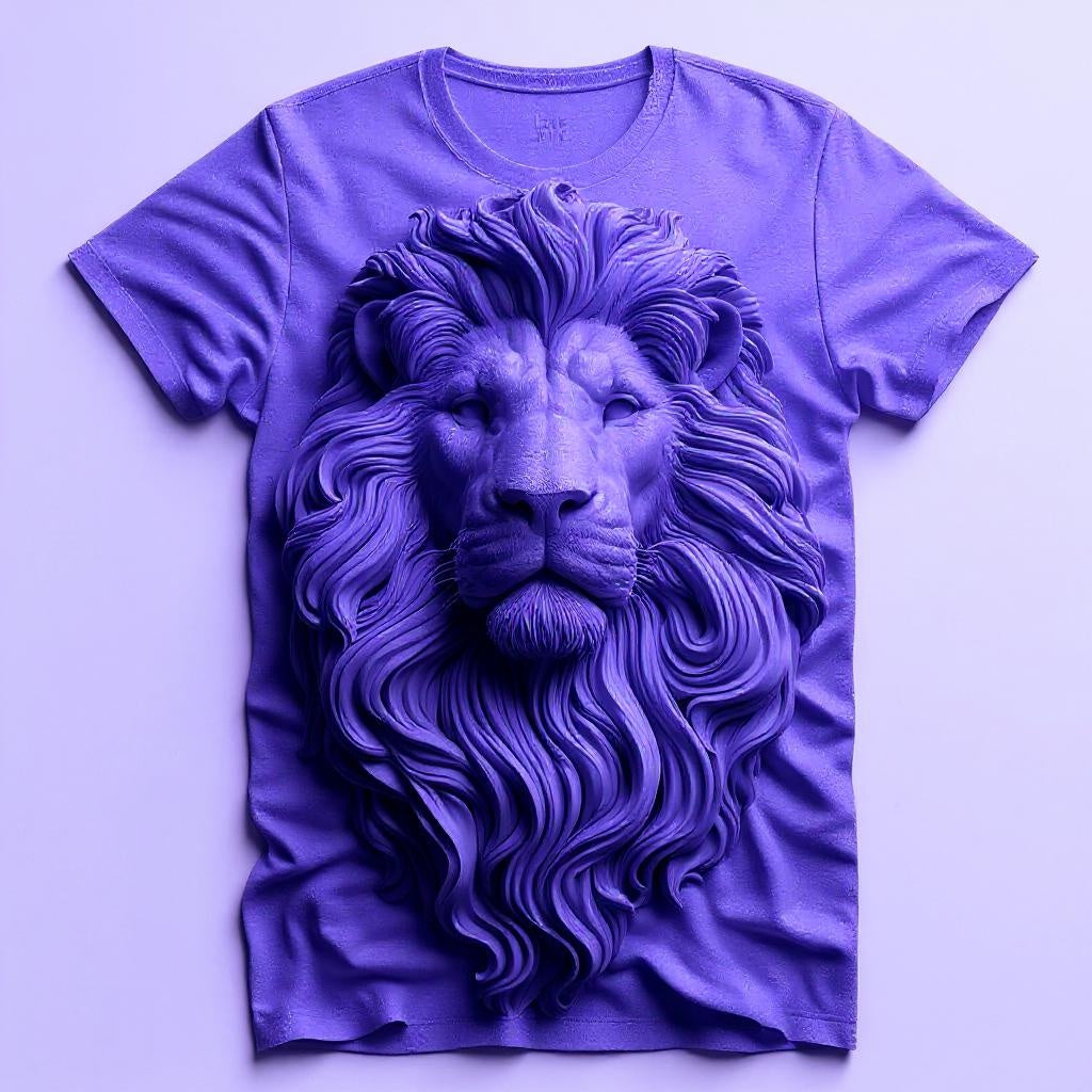 The King's Pride Lion Tee - Majestic and Bold